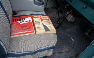 Ford-F250-1956-Green-Tan-44