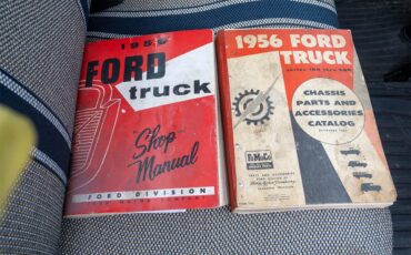 Ford-F250-1956-Green-Tan-45