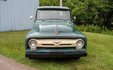 Ford-F250-1956-Green-Tan-5