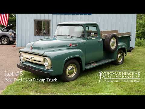 Ford-F250-1956-Green-Tan-61