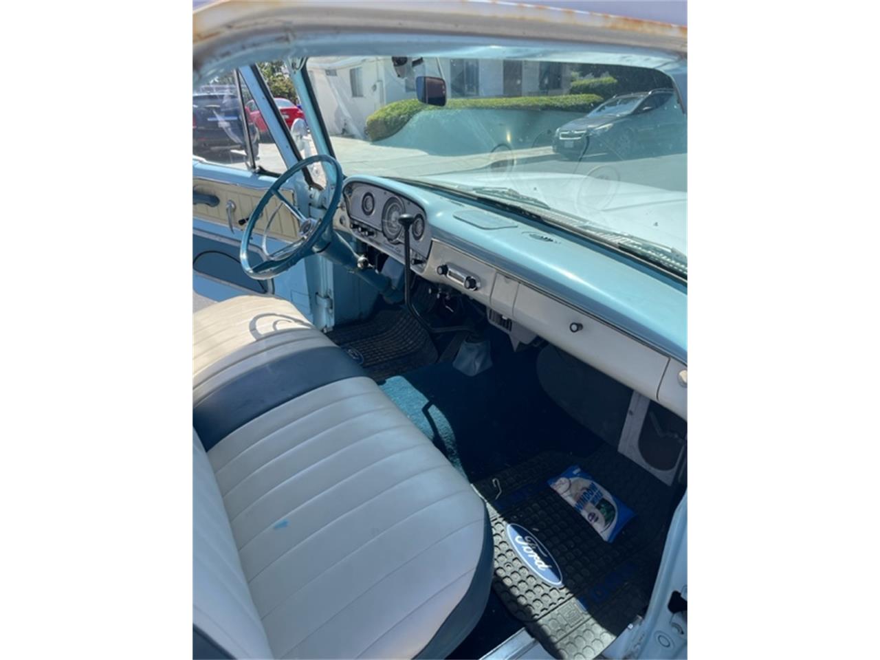 Ford-F250-1964-Blue-amp-white-two-Ton-White-6