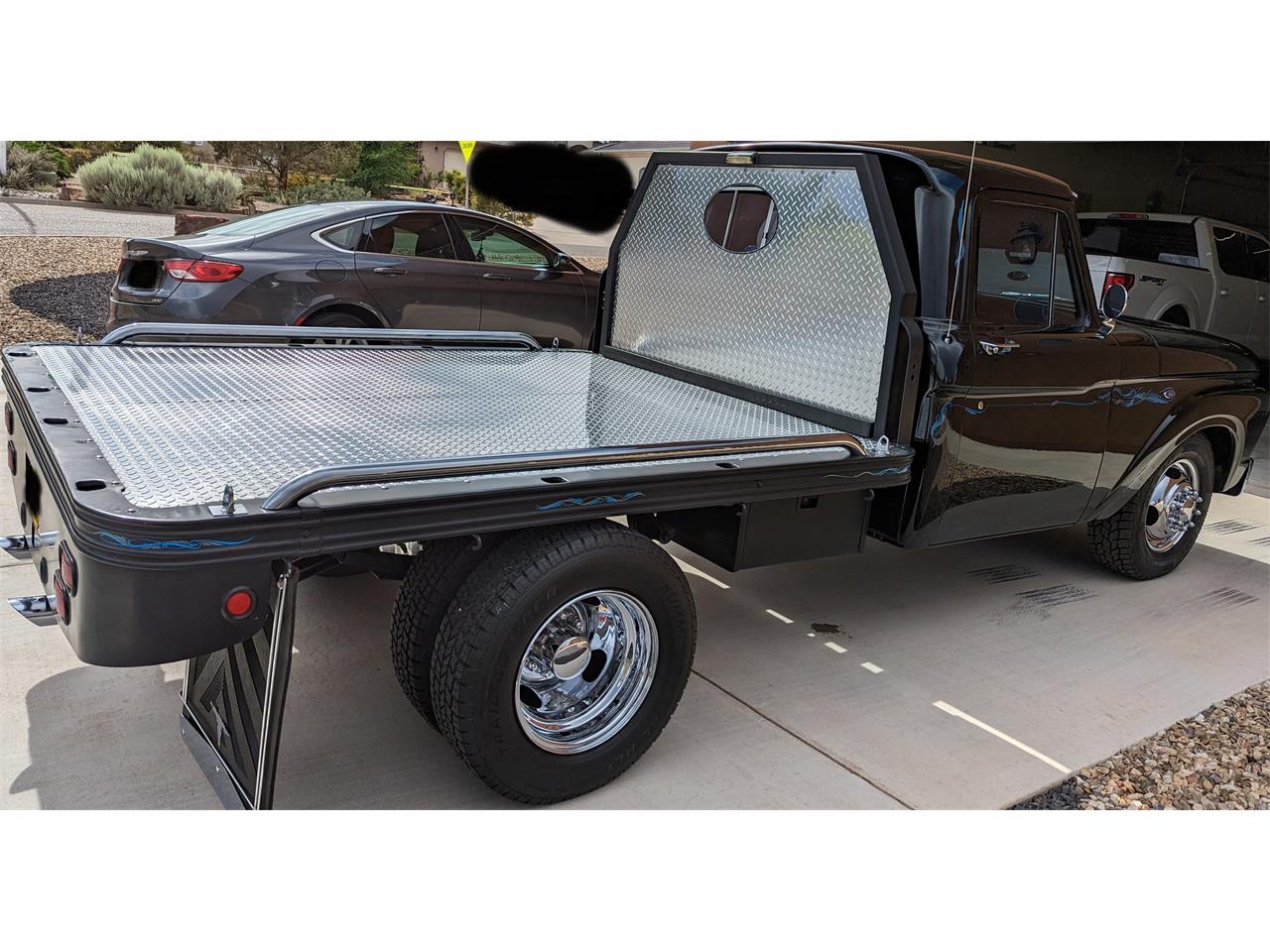 Ford-F250-1965-Black-gray-6