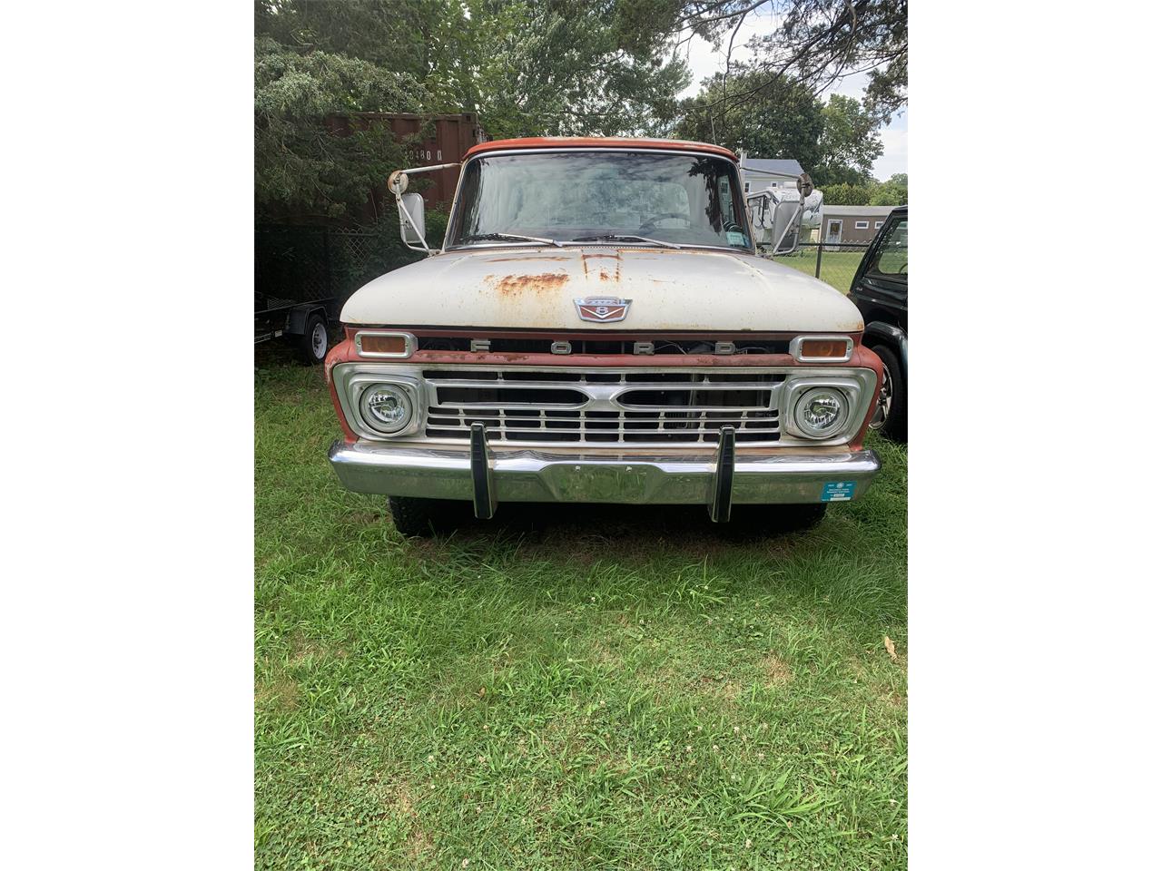Ford-F250-1966-Red-Red-1