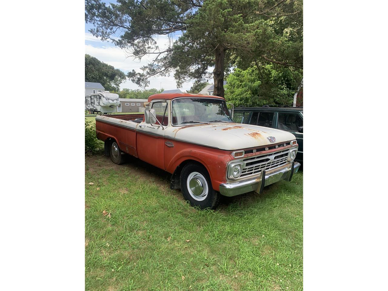 Ford-F250-1966-Red-Red-3