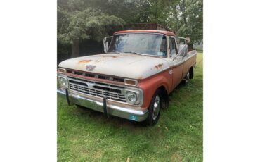 Ford-F250-1966-Red-Red
