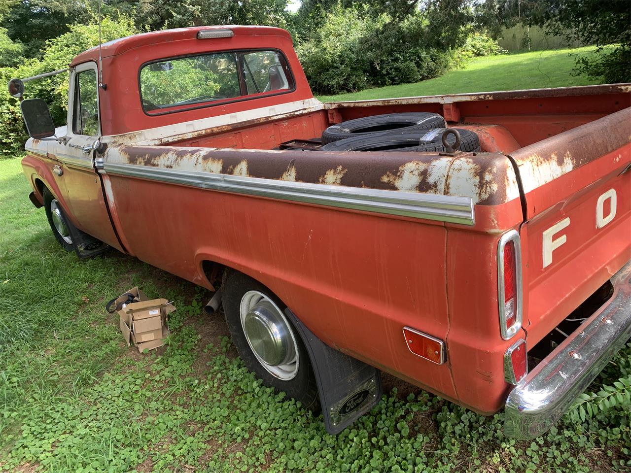 Ford-F250-1966-Red-Red-9
