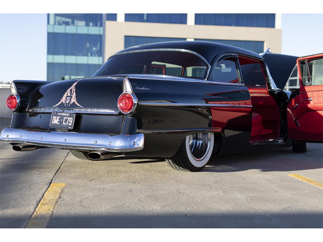Ford-Fairlane-1955-Black-Red-8