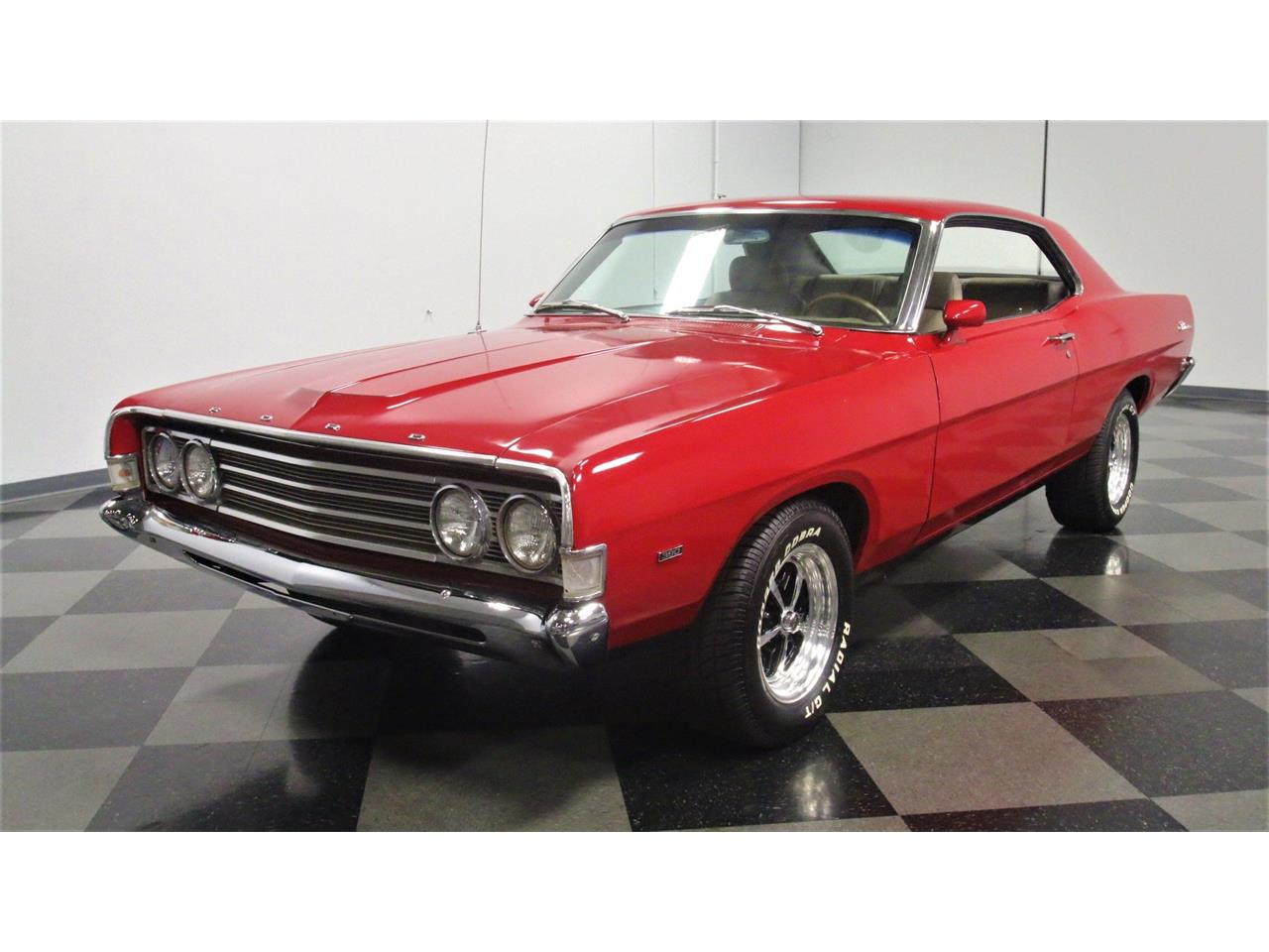 Ford-Fairlane-500-1969-Red-Beige-1