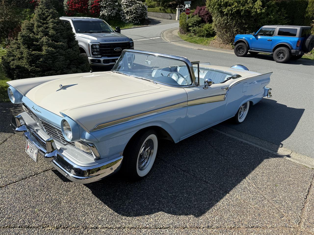 Ford-Fairlane-500-skyliner-1957-Blue-Blue-5