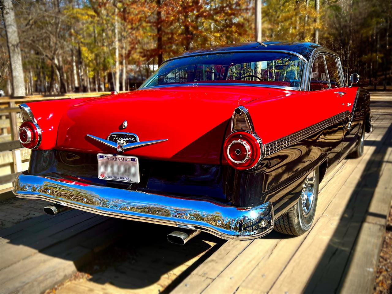 Ford-Fairlane-victoria-1956-Red-and-Black-Red-and-Black-12