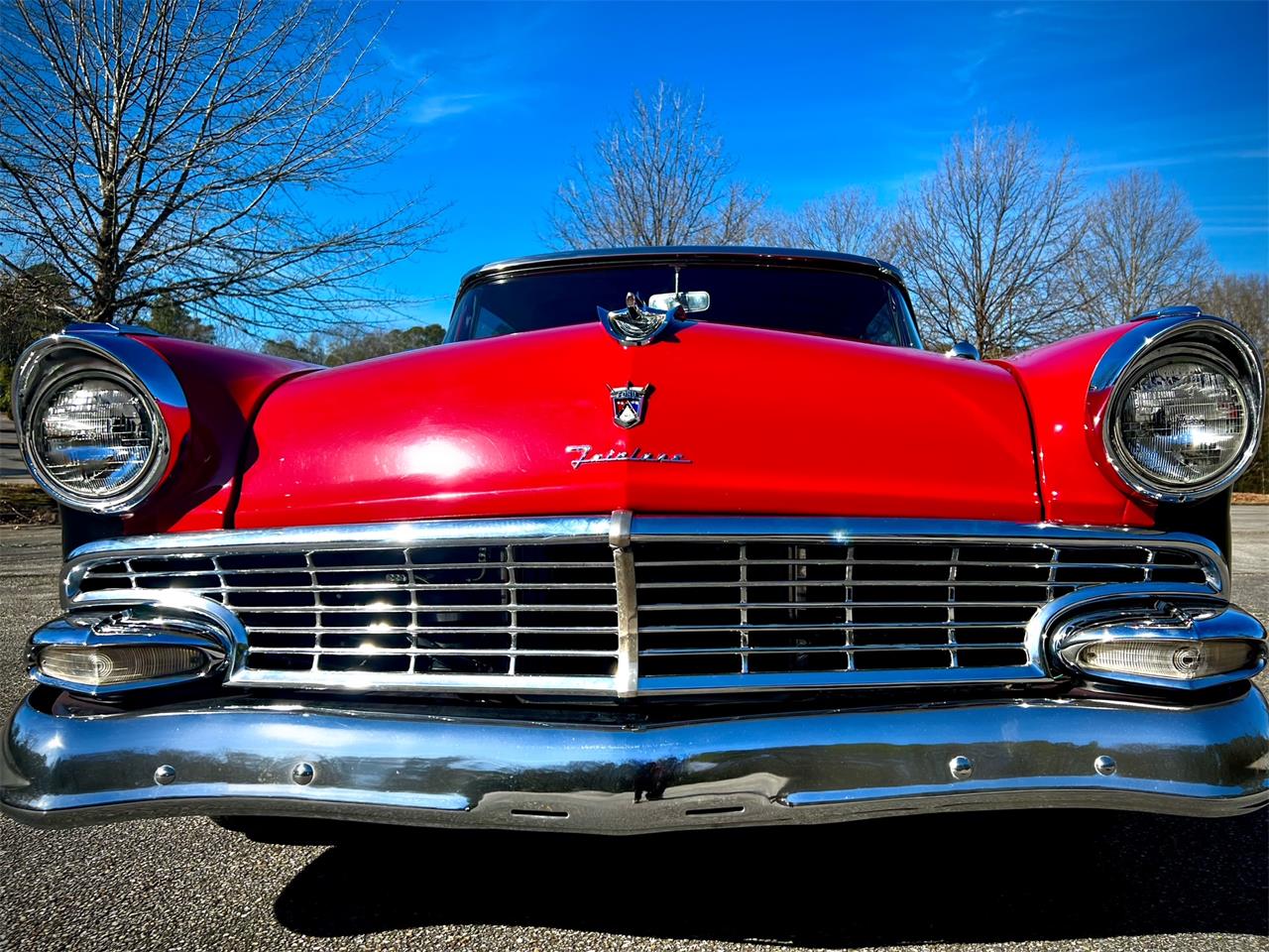 Ford-Fairlane-victoria-1956-Red-and-Black-Red-and-Black-35