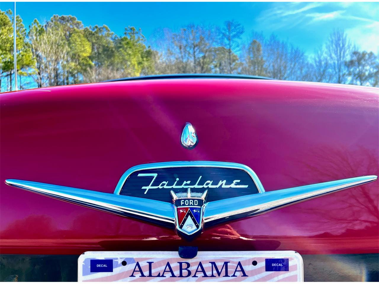 Ford-Fairlane-victoria-1956-Red-and-Black-Red-and-Black-57