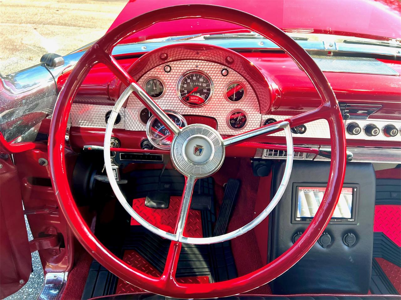 Ford-Fairlane-victoria-1956-Red-and-Black-Red-and-Black-61