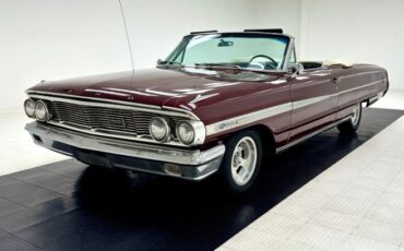 Ford-Galaxie-500xl-1964-Vintage-Burgundy-Black