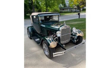 Ford-Model-a-1928-Green-Black