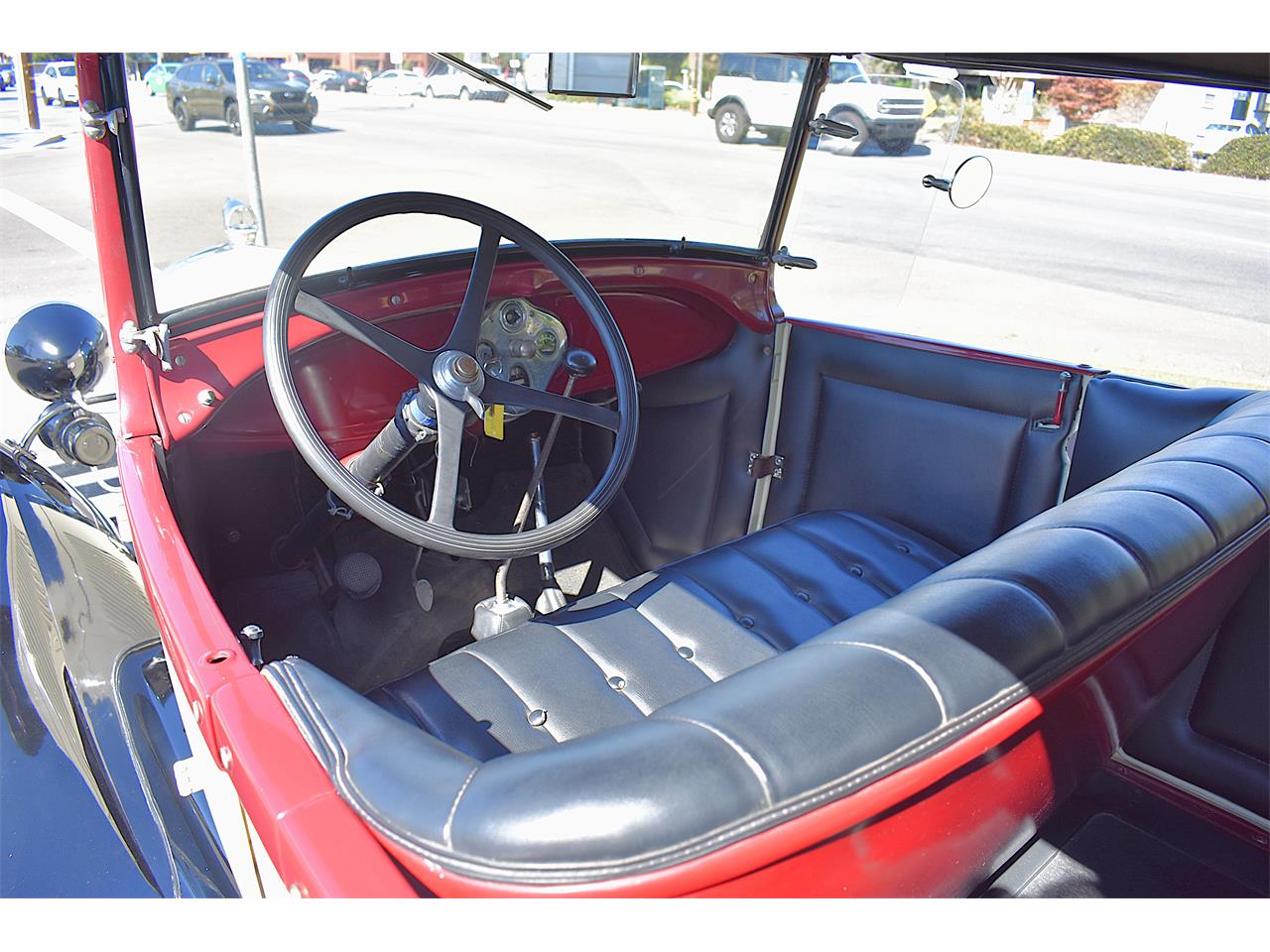 Ford-Model-a-1928-Two-Toned-Black-amp-Red-18