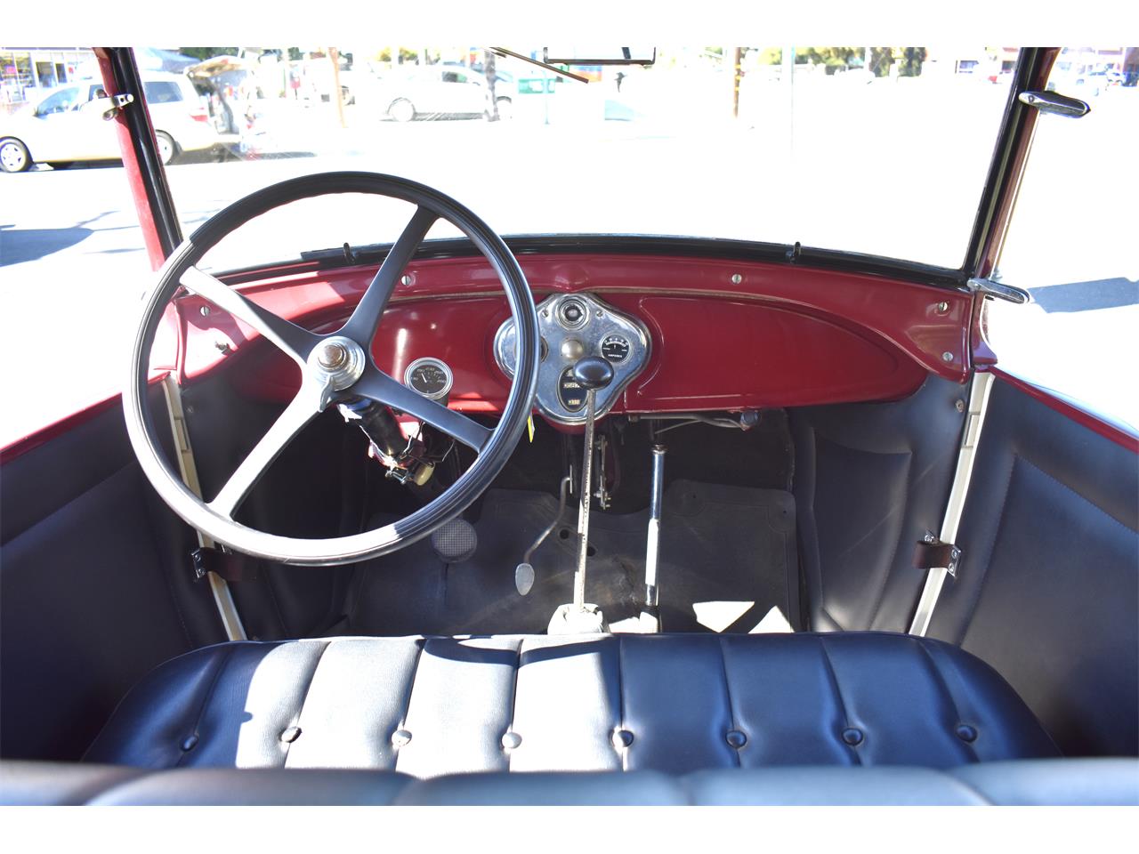 Ford-Model-a-1928-Two-Toned-Black-amp-Red-21