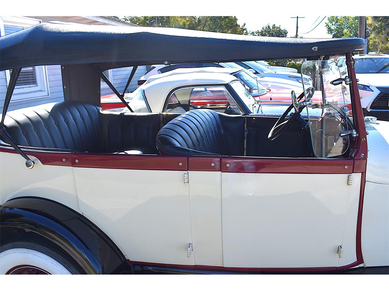 Ford-Model-a-1928-Two-Toned-Black-amp-Red-5
