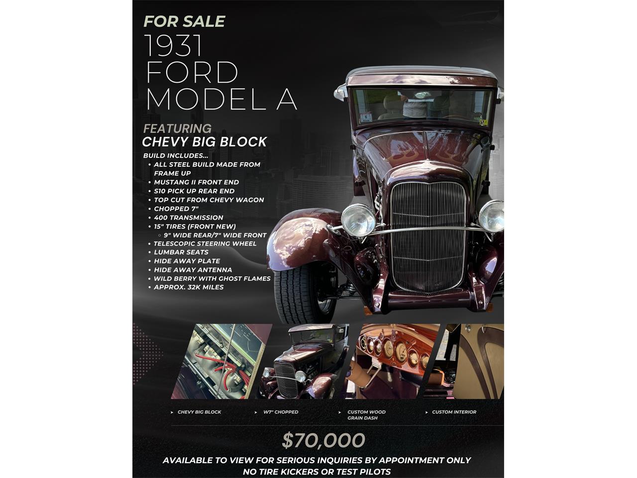 Ford-Model-a-1931-Wild-Berry-Tan-15