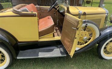 Ford-Model-a-roadster-1931-Yellow-Brown-1