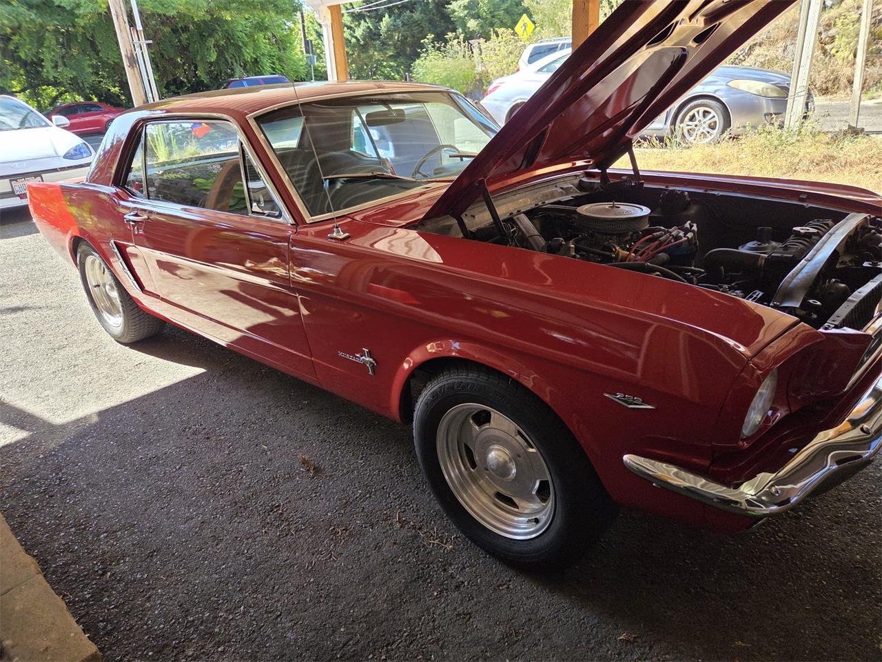 Ford-Mustang-1965-Cherry-Apple-Red-Black-15