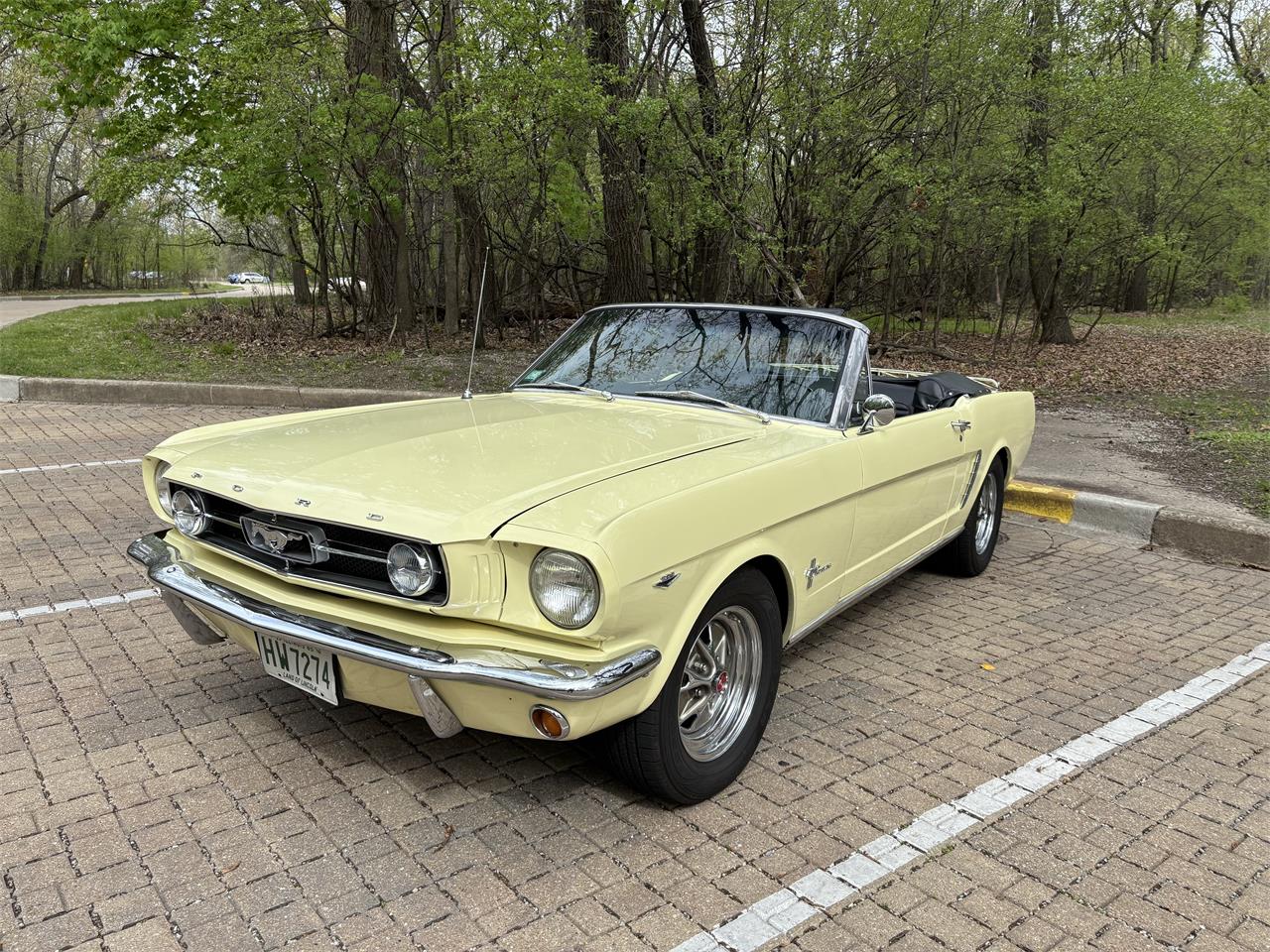 Ford-Mustang-1965-Yellow-Black-12