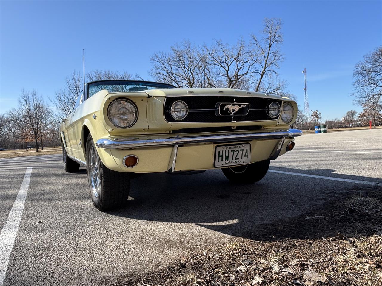 Ford-Mustang-1965-Yellow-Black-14