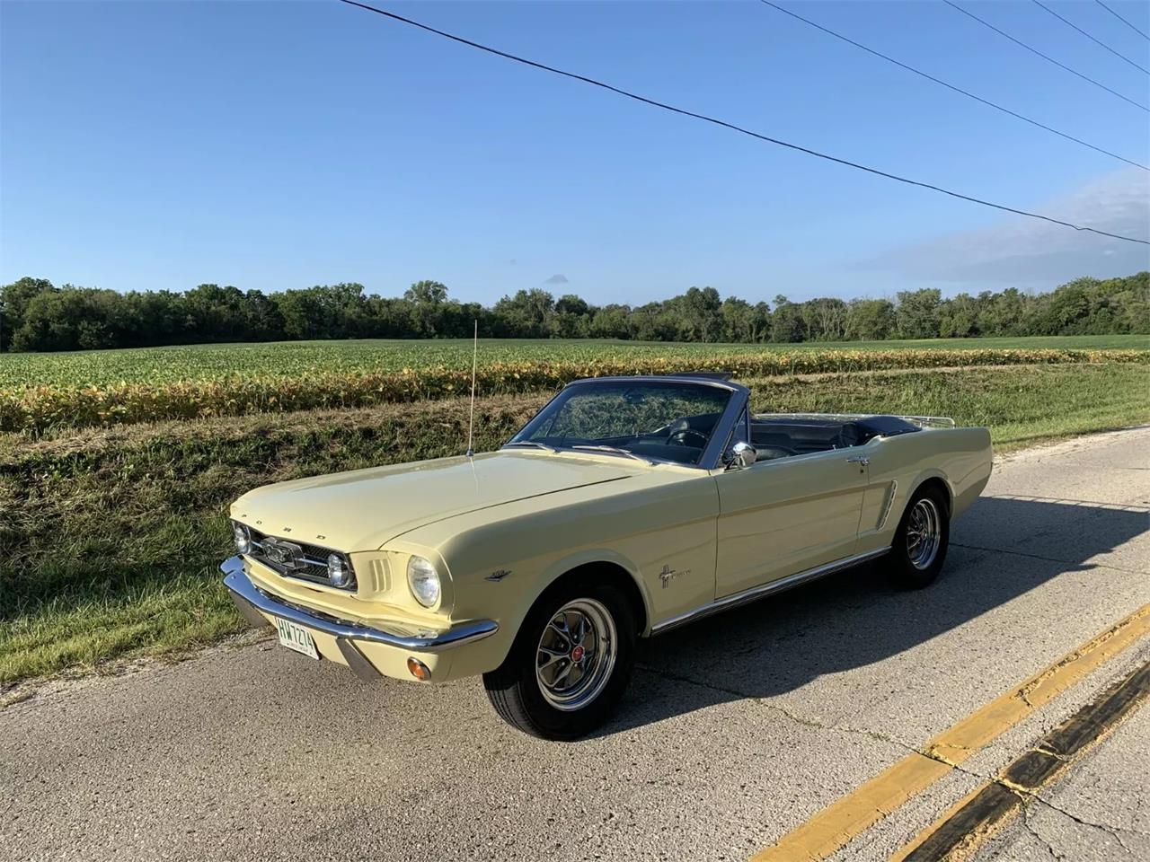 Ford-Mustang-1965-Yellow-Black-8