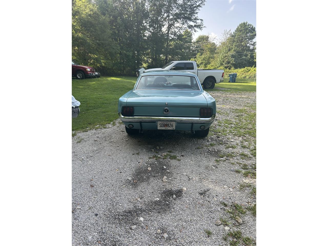 Ford-Mustang-1966-Turquoise-Turquoise-and-white-11