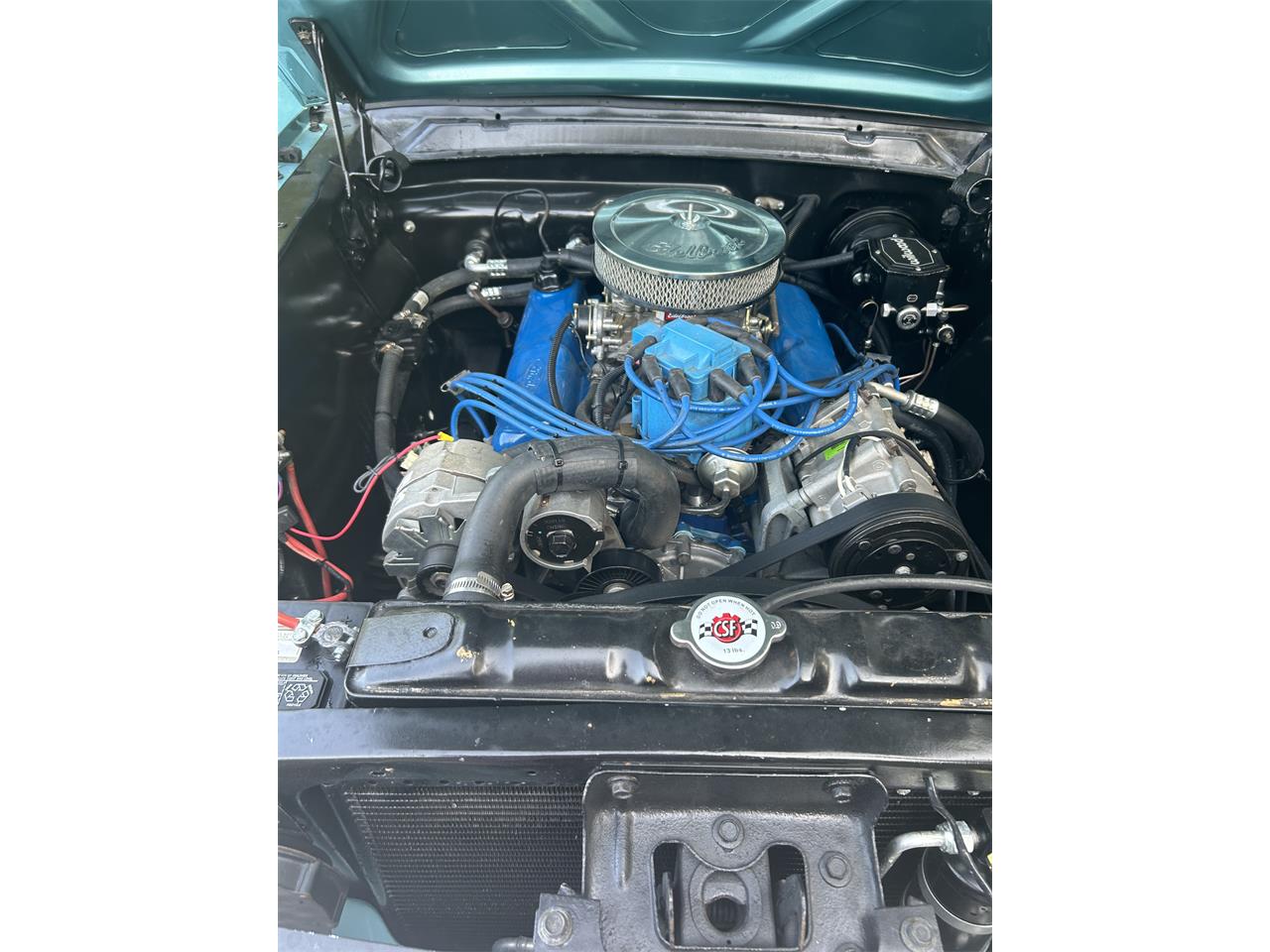 Ford-Mustang-1966-Turquoise-Turquoise-and-white-26