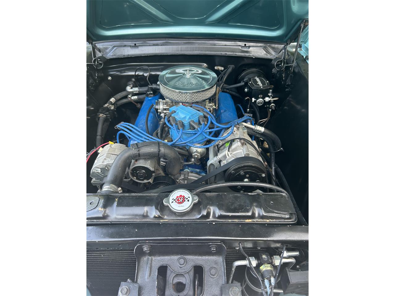 Ford-Mustang-1966-Turquoise-Turquoise-and-white-27