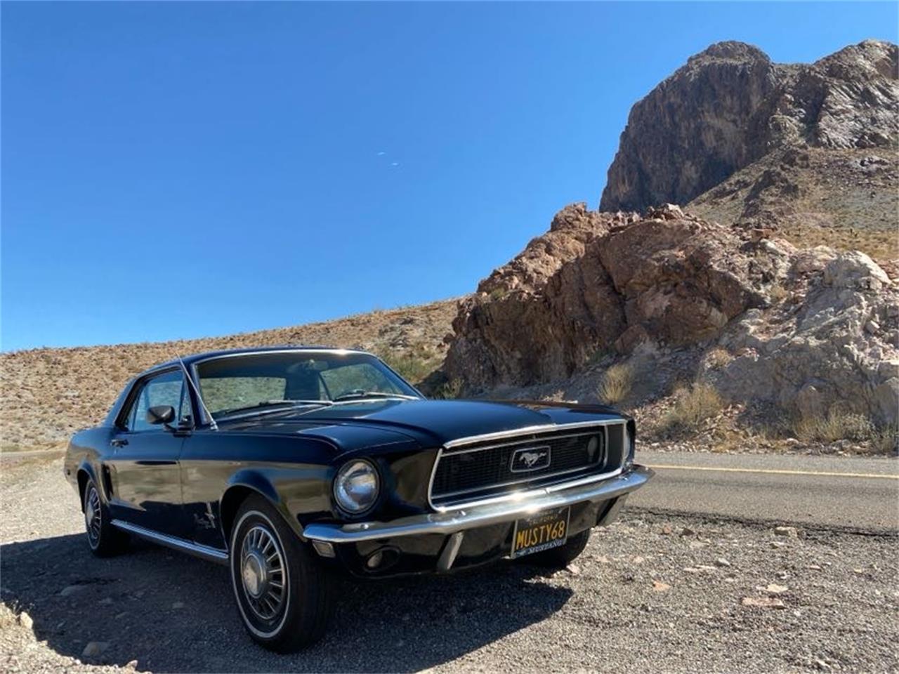 Ford-Mustang-1968-Black-Black-26