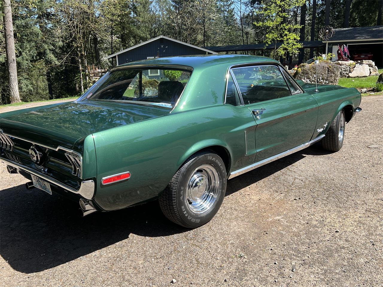 Ford-Mustang-1968-Green-Black-1