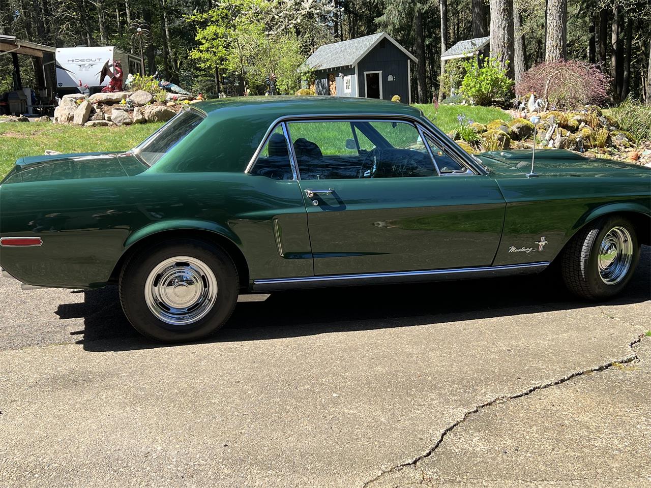 Ford-Mustang-1968-Green-Black-35