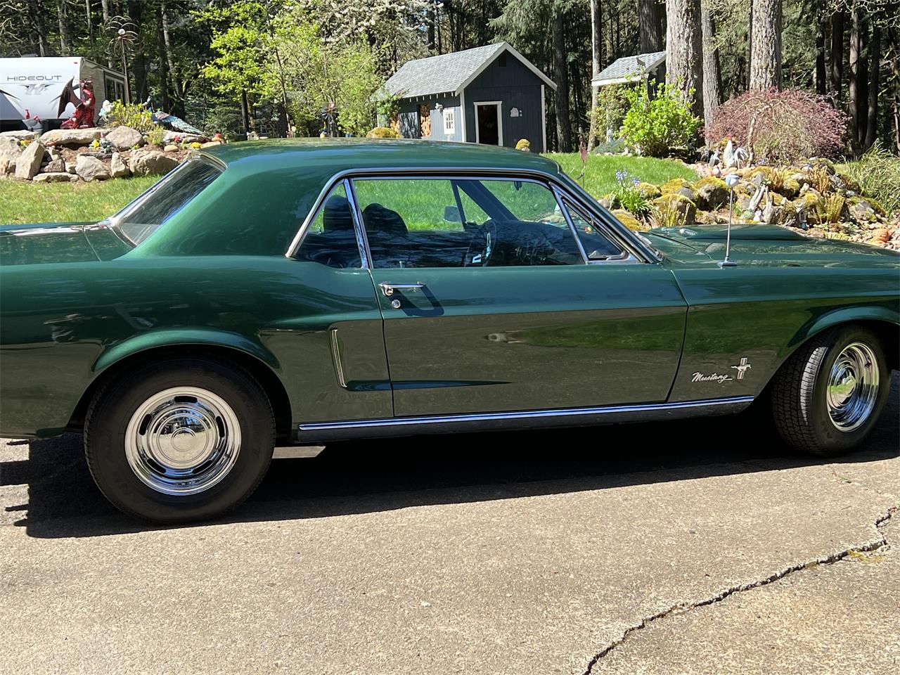 Ford-Mustang-1968-Green-Black-36
