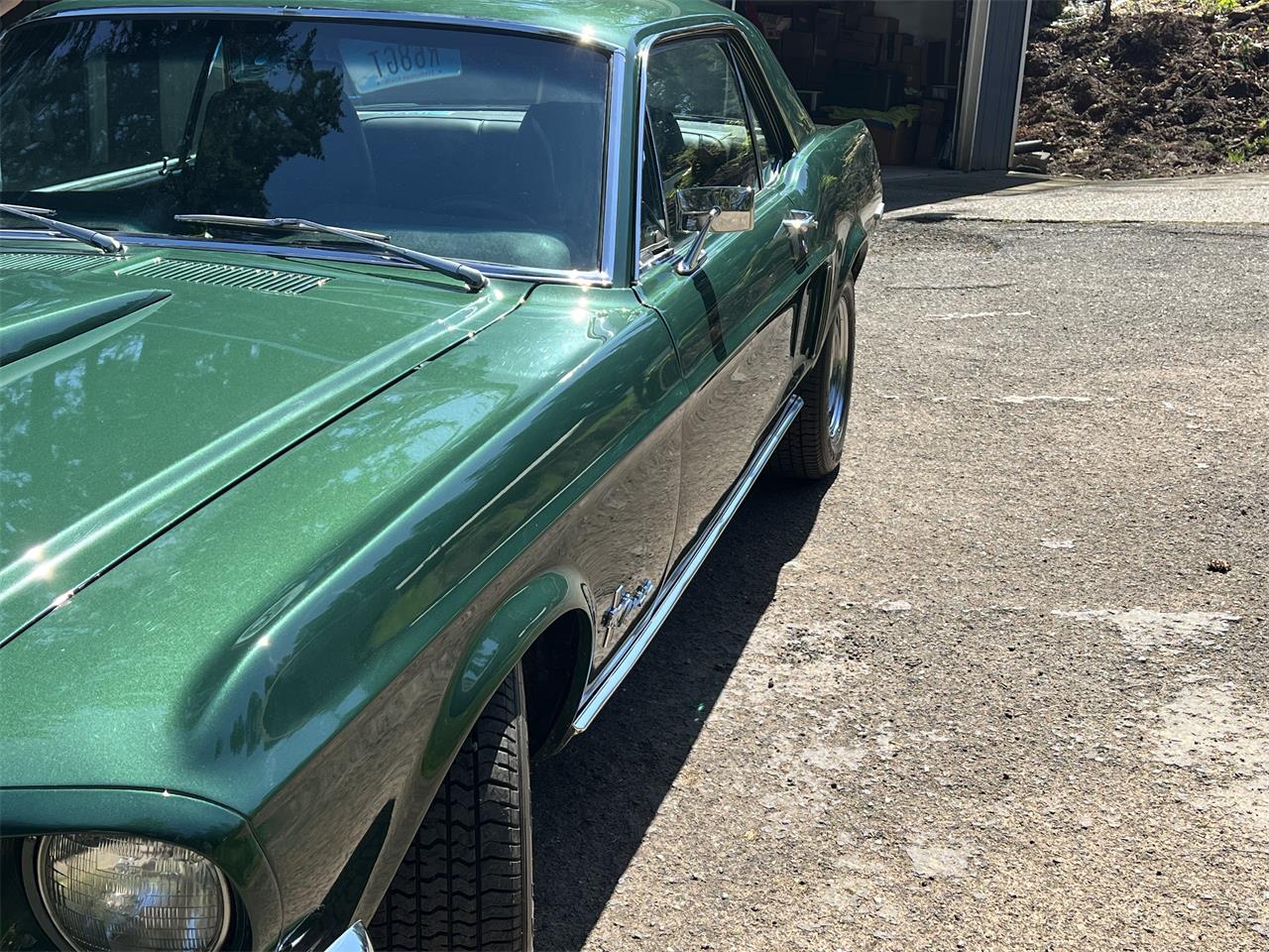 Ford-Mustang-1968-Green-Black-7
