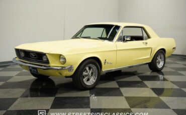 Ford-Mustang-1968-Meadowlark-Yellow-Black-13