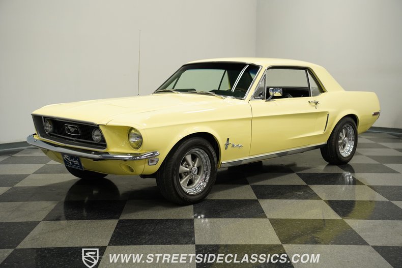 Ford-Mustang-1968-Meadowlark-Yellow-Black-13