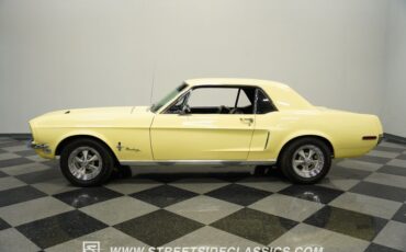 Ford-Mustang-1968-Meadowlark-Yellow-Black-15