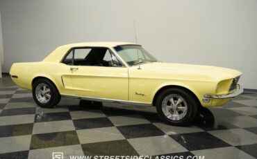 Ford-Mustang-1968-Meadowlark-Yellow-Black-25