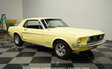 Ford-Mustang-1968-Meadowlark-Yellow-Black-26