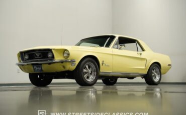 Ford-Mustang-1968-Meadowlark-Yellow-Black-3