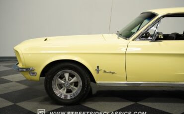 Ford-Mustang-1968-Meadowlark-Yellow-Black-30
