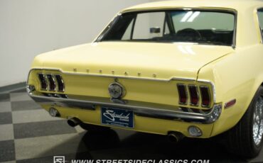 Ford-Mustang-1968-Meadowlark-Yellow-Black-33