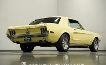 Ford-Mustang-1968-Meadowlark-Yellow-Black-34