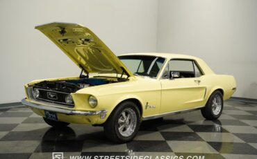 Ford-Mustang-1968-Meadowlark-Yellow-Black-38