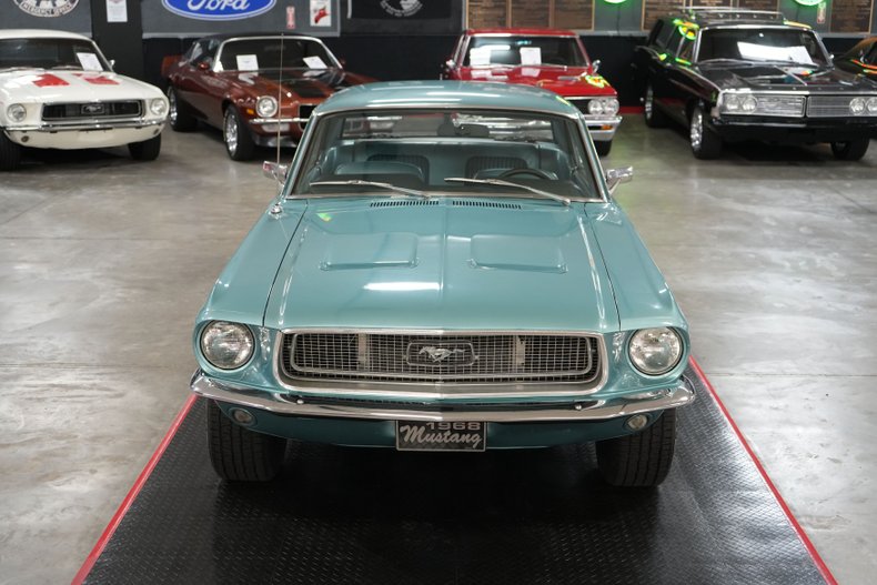 Ford-Mustang-1968-Teal-Teal-17
