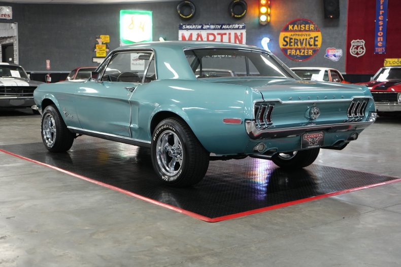 Ford-Mustang-1968-Teal-Teal-20