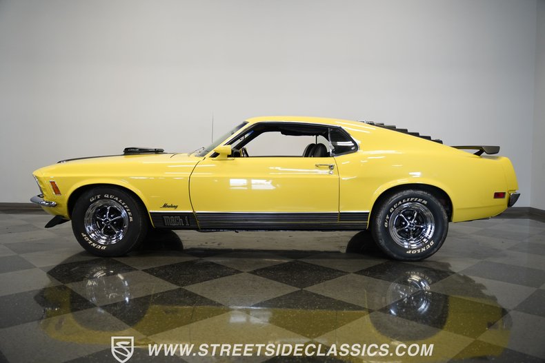 Ford-Mustang-1970-Yellow-Black-1
