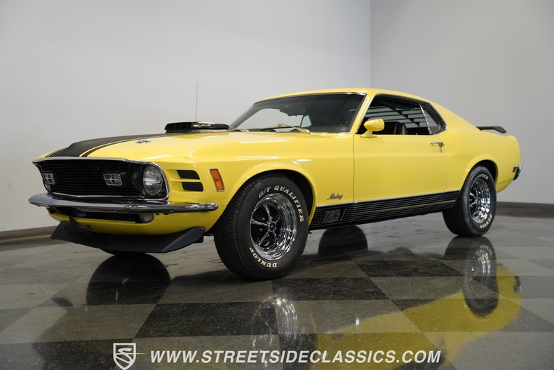 Ford-Mustang-1970-Yellow-Black-5